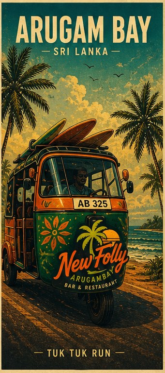 Tuk Tuk Run — New Folly poster